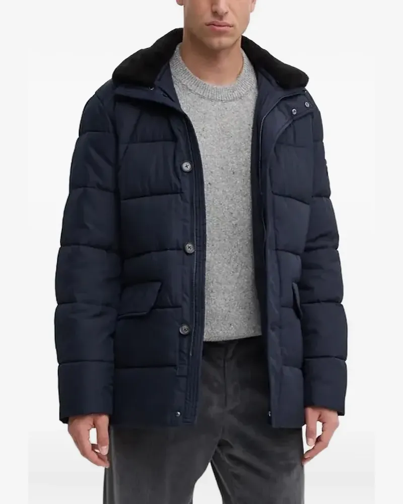 JOOP! Gesteppte Kapuzenjacke - Blau Blau