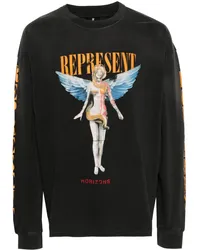 REPRESENT Reborn T-Shirt Schwarz