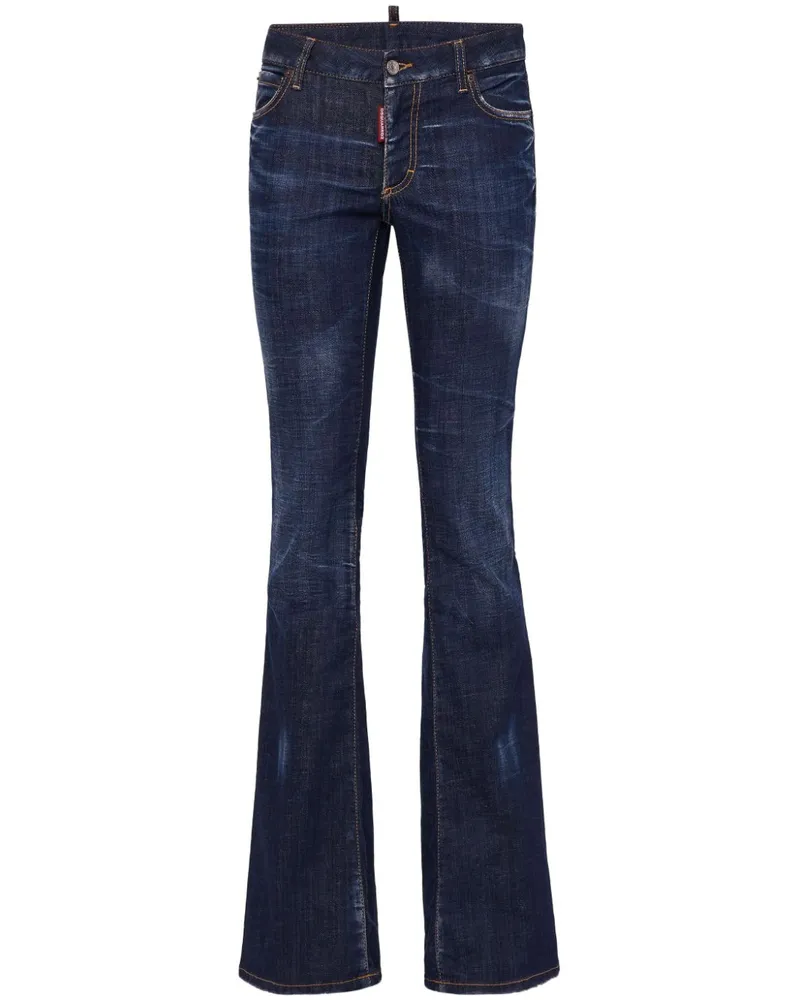 Dsquared2 Ausgestellte Jeans - Blau Blau