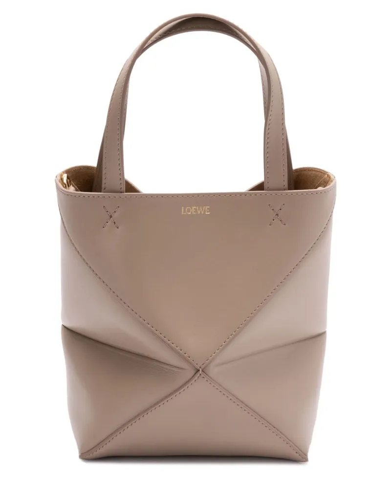 Loewe Puzzle Mini-Tasche - Nude Nude