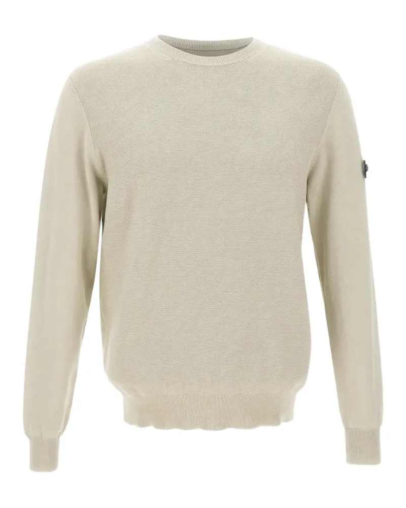 Peuterey crew-neck long-sleeves sweater - Nude Nude