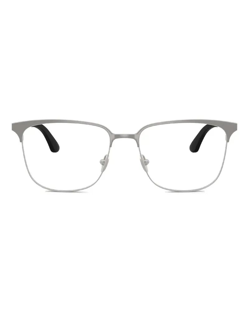 Giorgio Armani square-frame glasses - Grau Grau