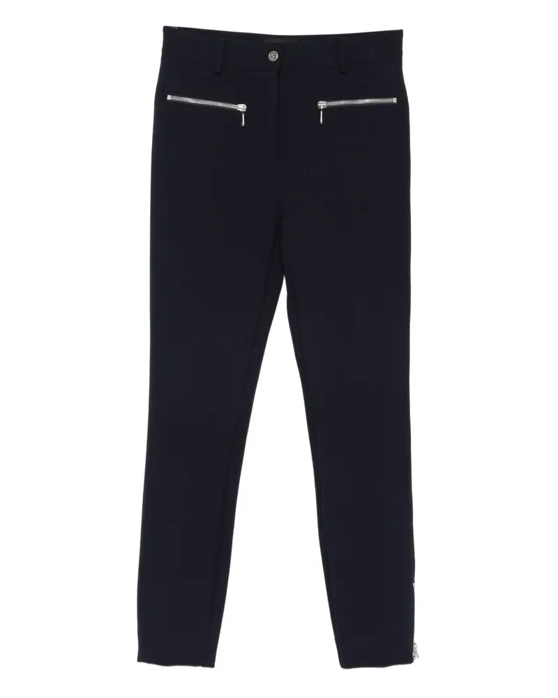 Etro Skinny-Hose mit Reißverschlussdetail - Blau Blau