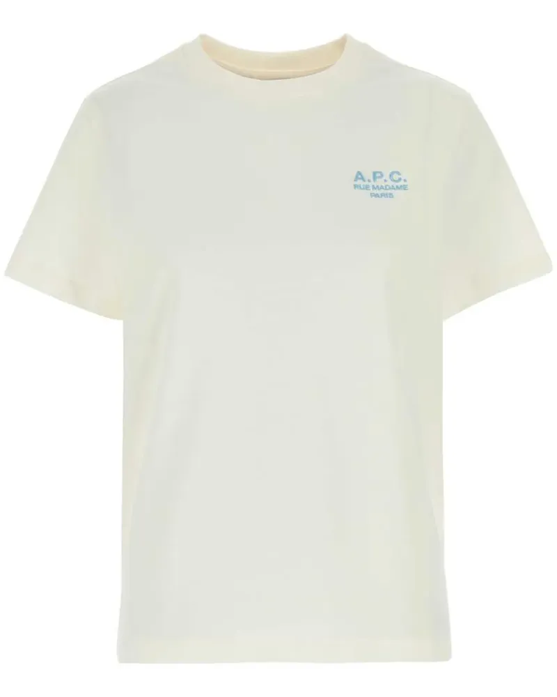 A.P.C. Rue Madame T-Shirt - Weiß Weiß