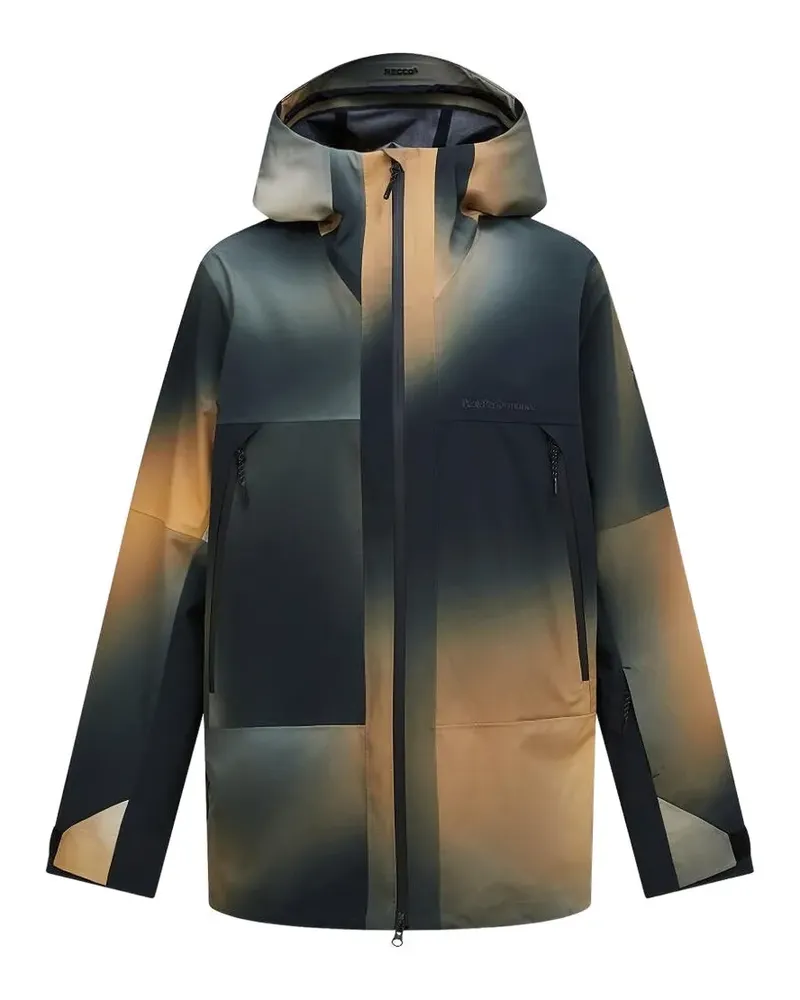 Peak Performance Edge hooded ski jacket - Blau Blau