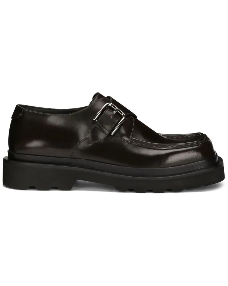 Dolce & Gabbana Klassische Monk-Schuhe - Braun Braun