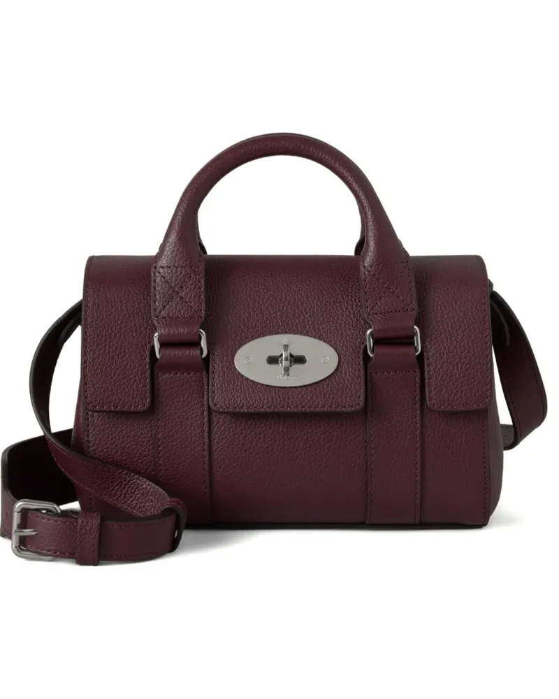 Mulberry Mini Bayswater Tote Bag mit Drehverschluss - Violett Violett