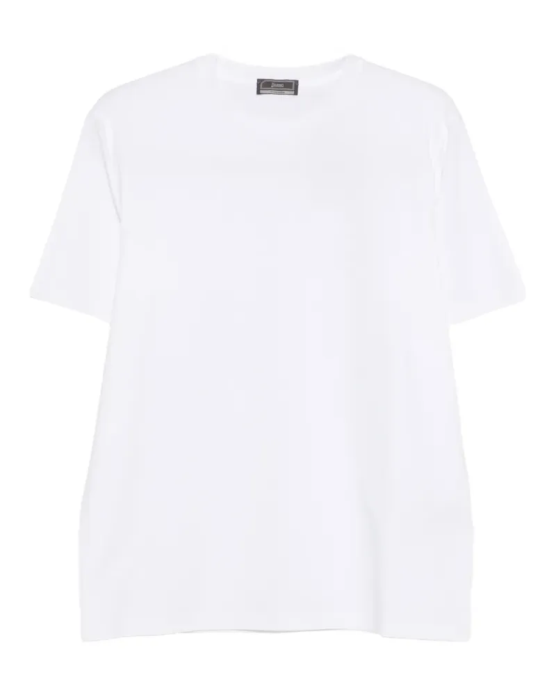 Herno T-Shirt mit Rundhalsausschnitt - Weiß Weiß