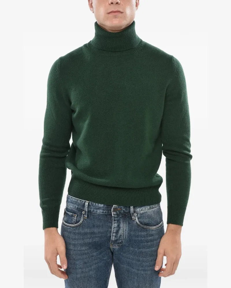 Malo Pullover mit Rollkragen - Grün Grün