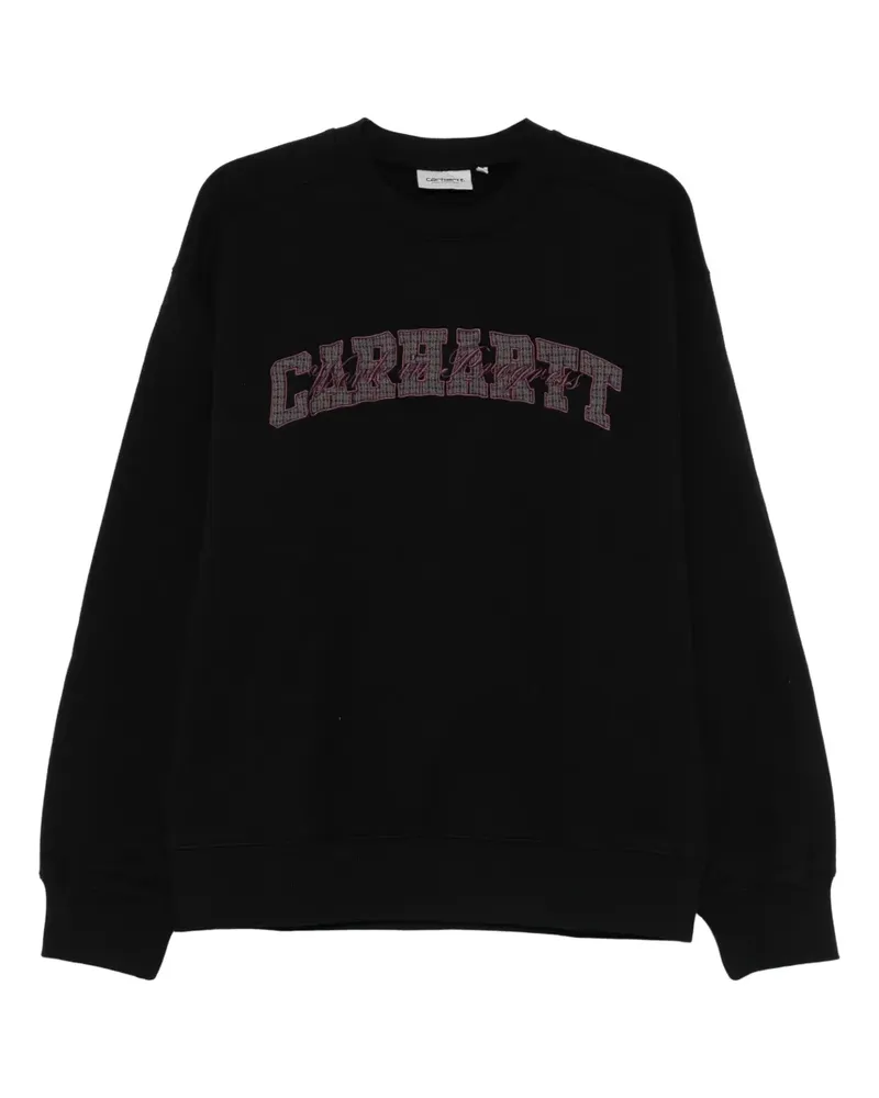Carhartt WIP Big School logo sweatshirt - Schwarz Schwarz