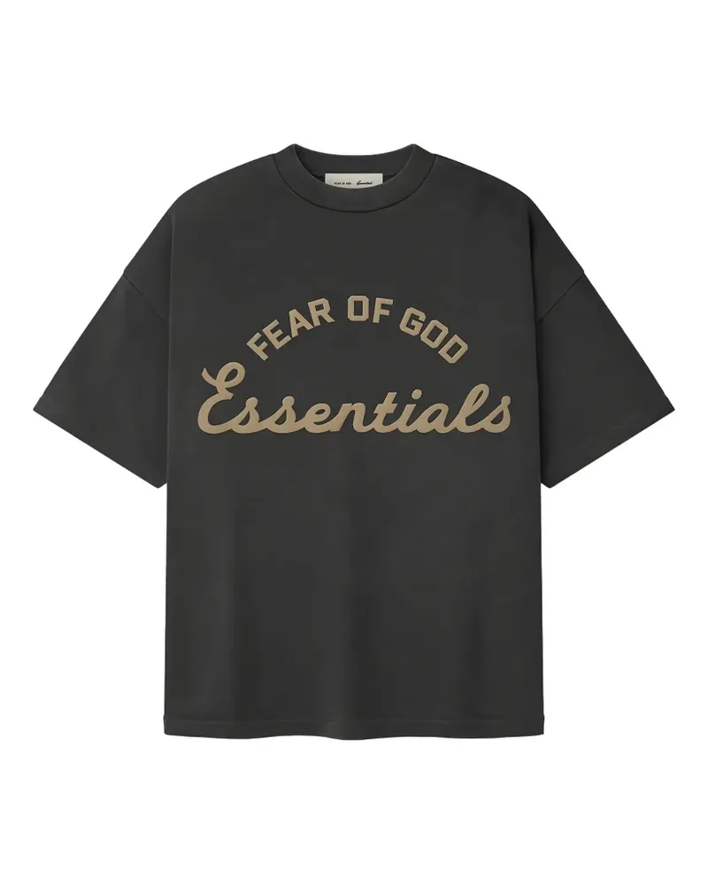 Fear of God Training 90s T-Shirt mit Logo - Schwarz Schwarz