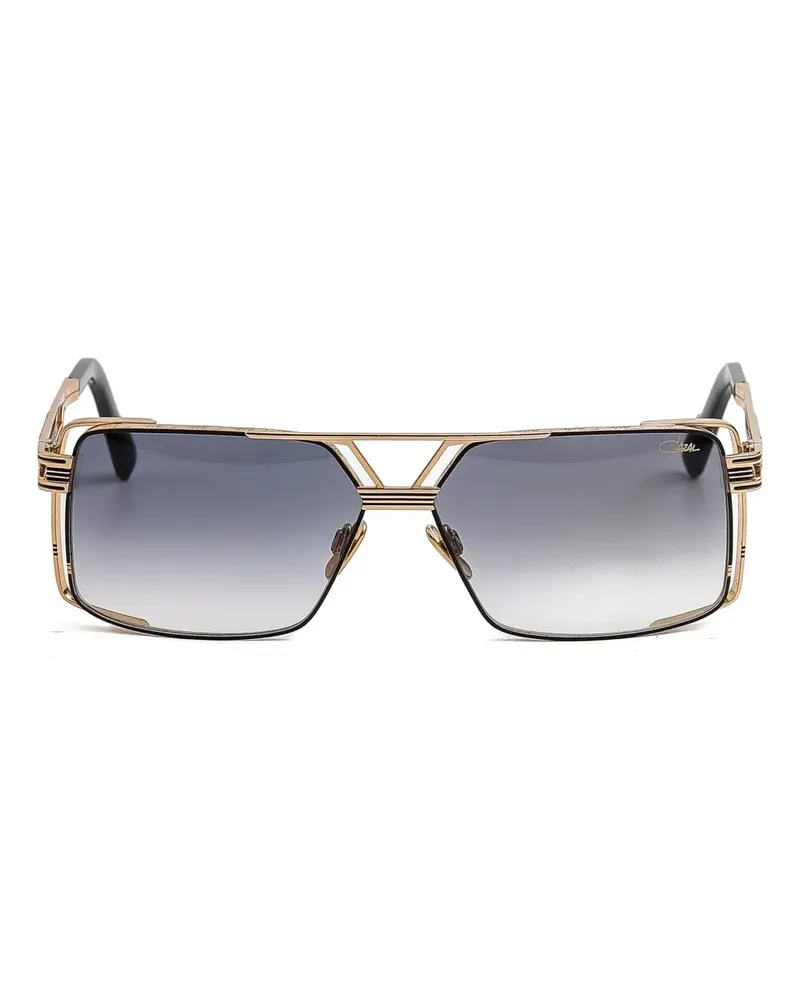 CAZAL Sonnenbrille mit eckigem Gestell - Gold Gold