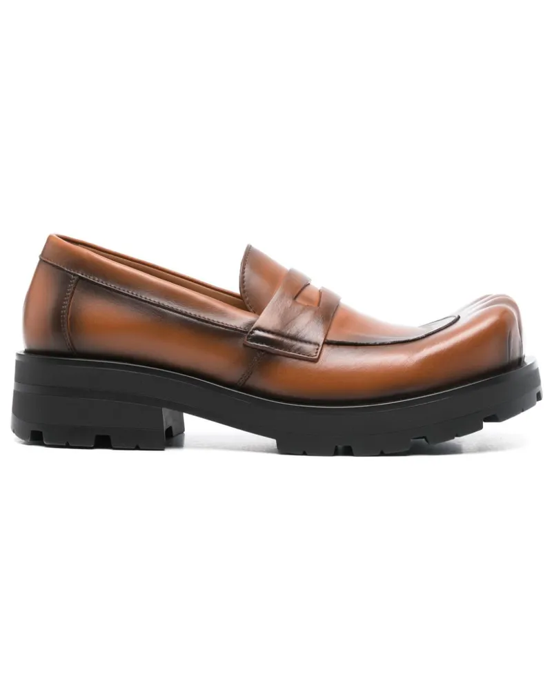 Charles Jeffrey Loverboy Moggies Loafer 45mm - Braun Braun