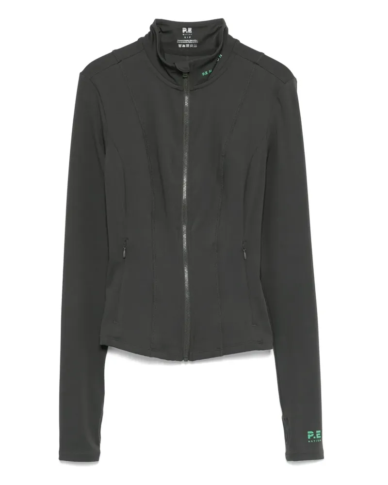 P.E. NATION Jacke mit Stehkragen - Grau Grau