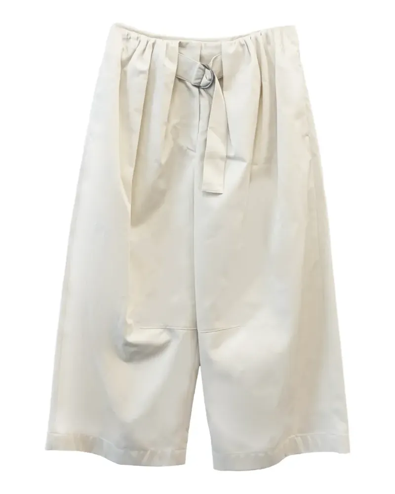 Loewe belted pleated trousers - Nude Nude