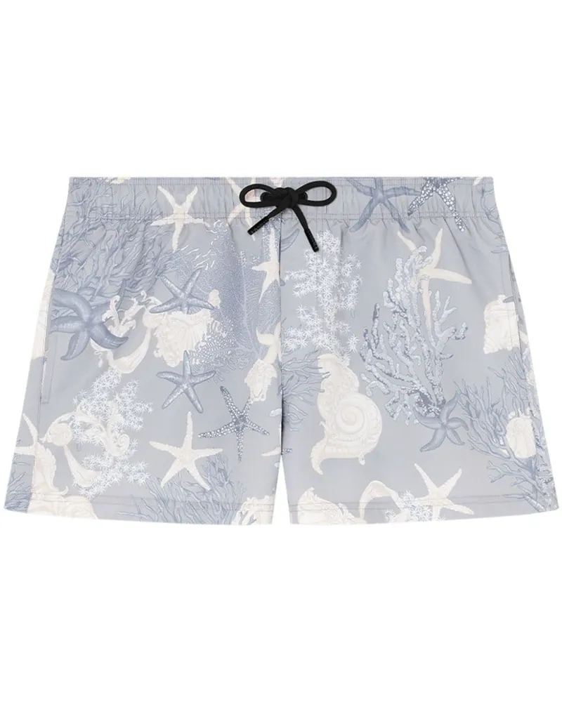 Versace Barocco Sea Badeshorts - Grau Grau