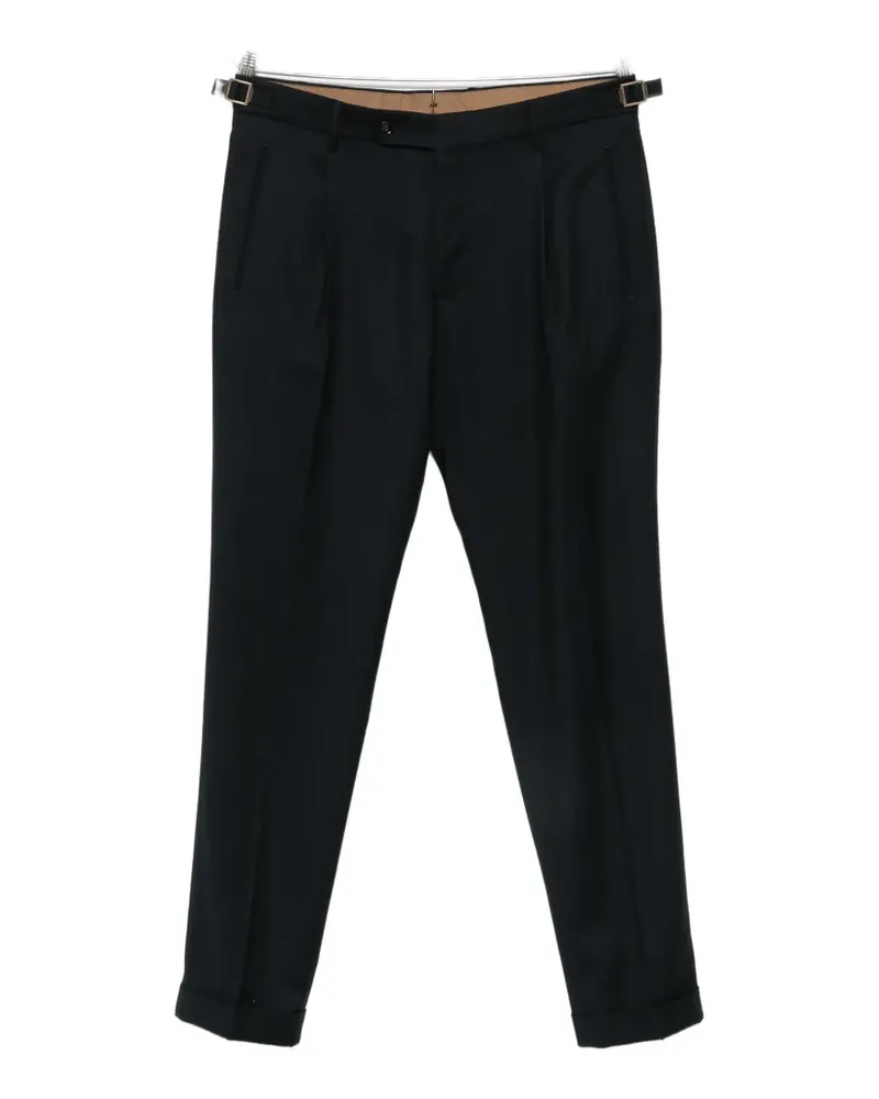 Berwich Retrolong belt-loops trousers - Blau Blau