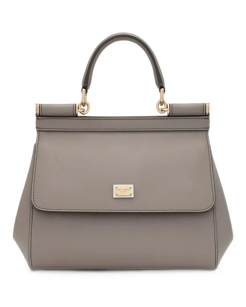 Dolce & Gabbana Sicily Schultertasche - Schwarz Schwarz