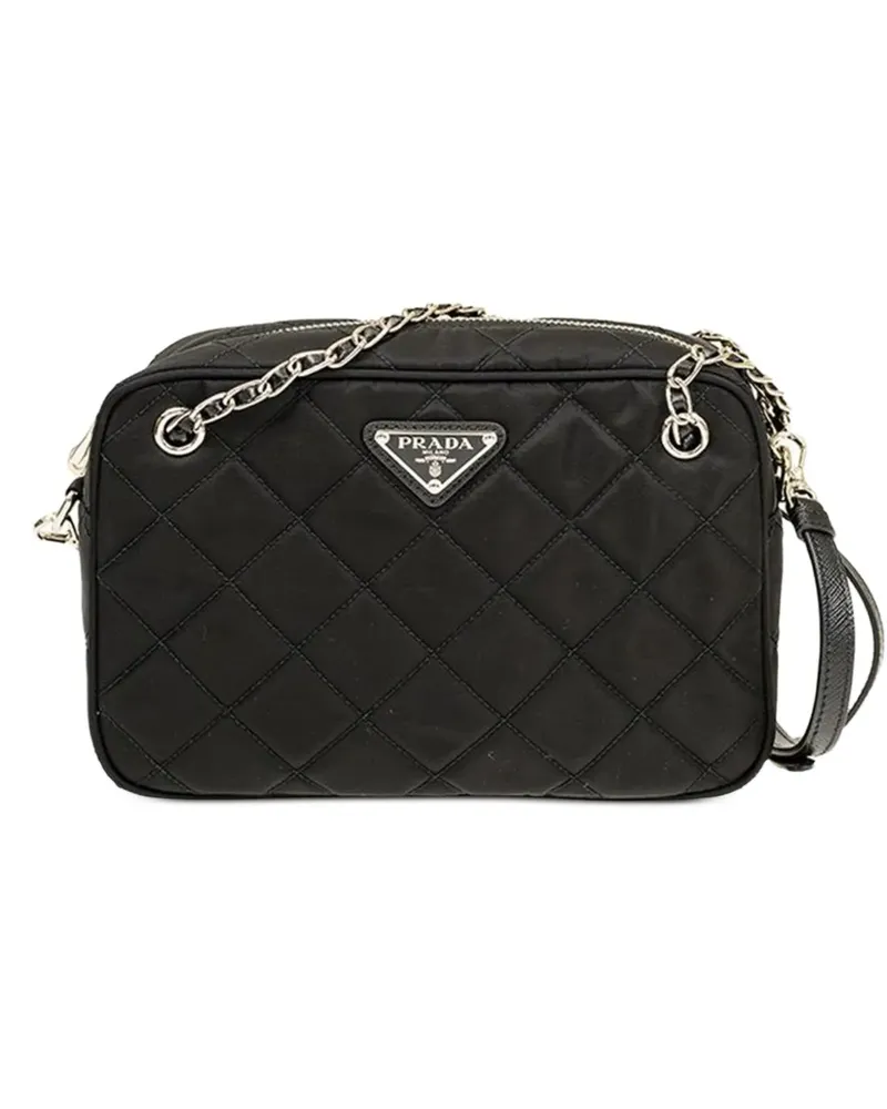 Prada quilted shoulder bag - Schwarz Schwarz