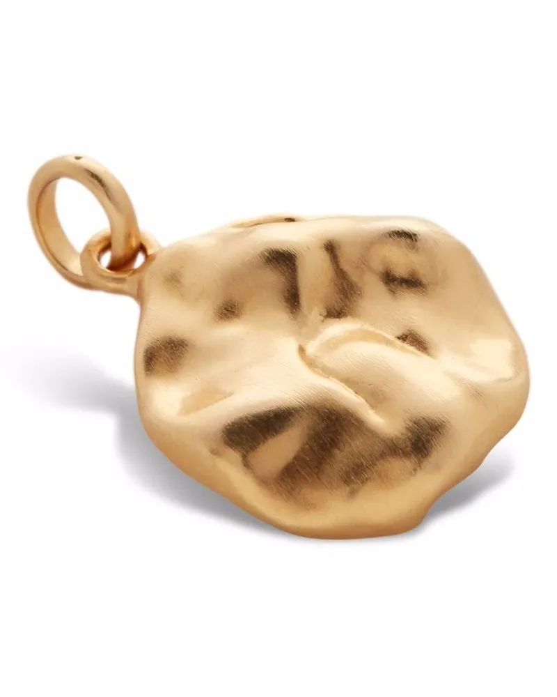 Monica Vinader Anhänger mit Perlen - Gold Gold