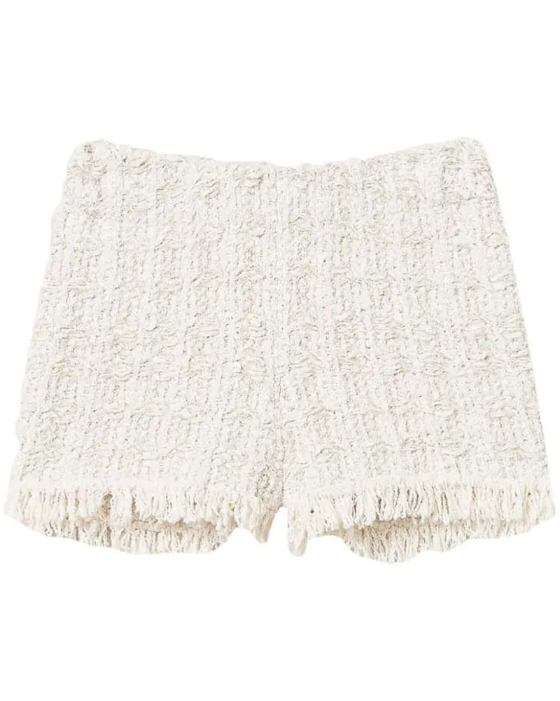Twin-Set Shorts aus Lurex-Jacquard - Nude Nude