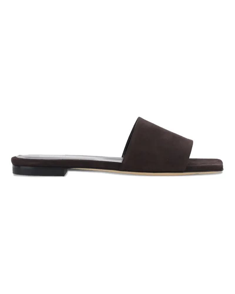 Semicouture squared-toe sandals - Braun Braun