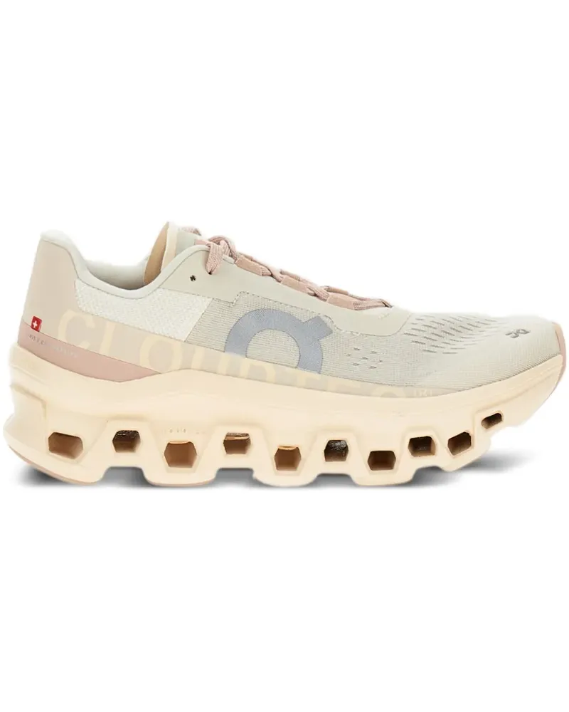 ON Cloudmonster Sneakers mit Schnürung - Nude Nude