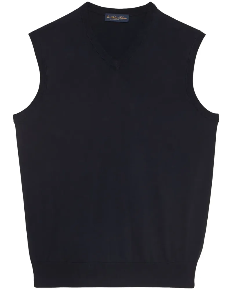 Brooks Brothers Klassisches Trägershirt - Blau Blau