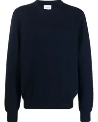 Barrie Kaschmirpullover mit rundem Ausschnitt Blau