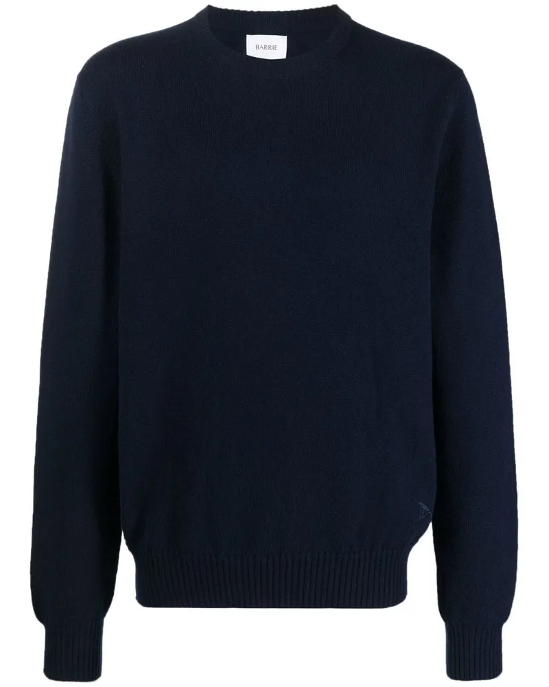 Barrie B Label Pullover aus Kaschmir - Blau Blau