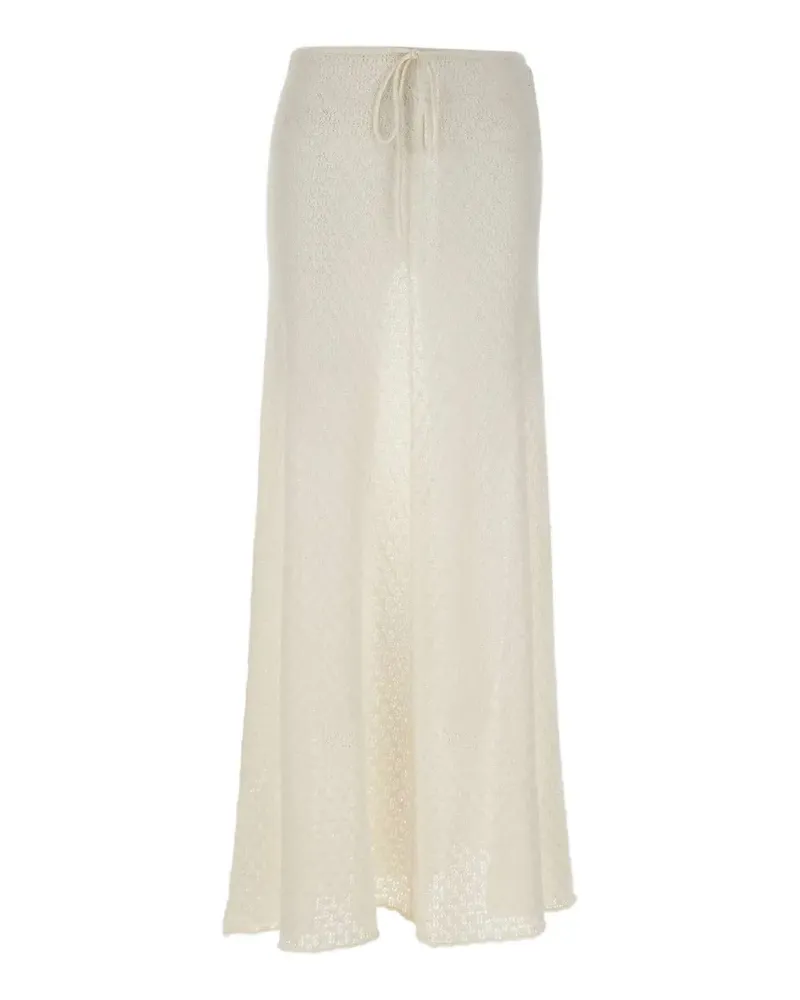 Faithfull The Brand Lenna drawstring maxi skirt - Weiß Weiß