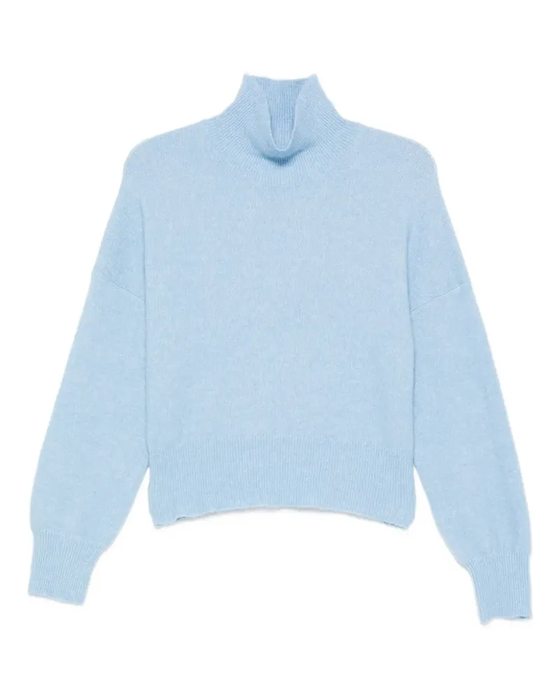 Samsøe & Samsøe Pullover mit Stehkragen - Blau Blau