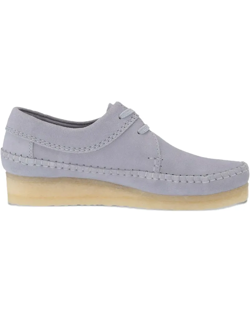 Clarks Weaver "Cool Blue" Derby-Schuhe - Blau Blau