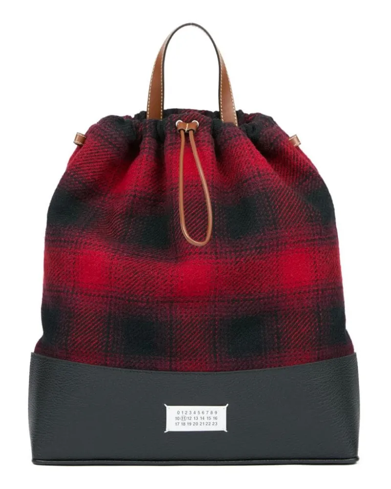 Maison Margiela Mittelgroßer 5AC Daily Rucksack Rot