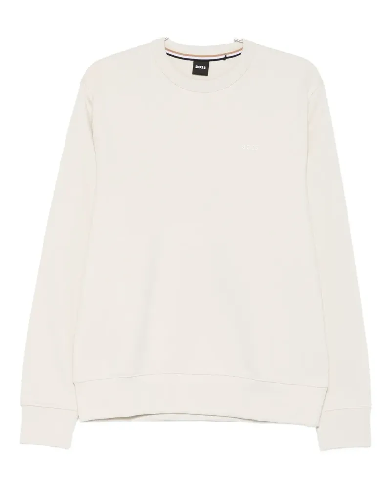 HUGO BOSS logo-detail sweatshirt - Nude Nude