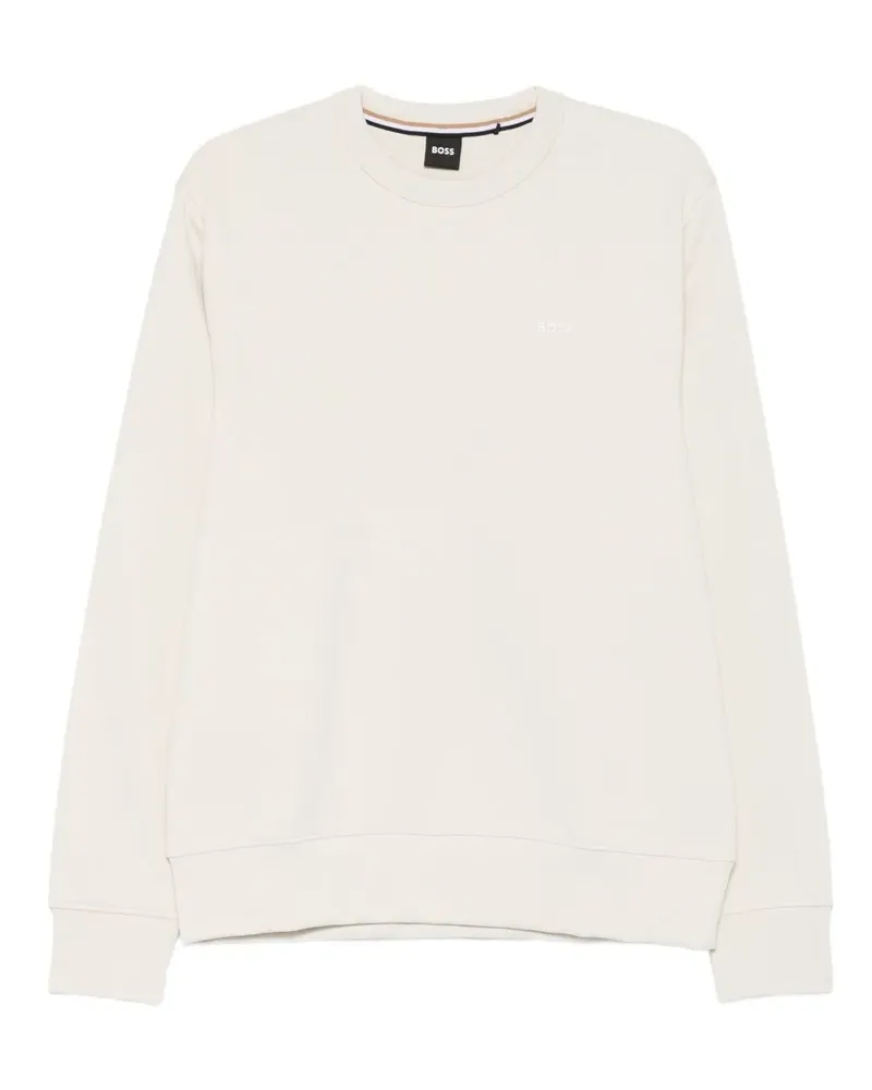 HUGO BOSS Sweatshirt mit Logo - Nude Nude