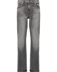 7 for all mankind Slimmy Straight-Leg-Jeans Grau