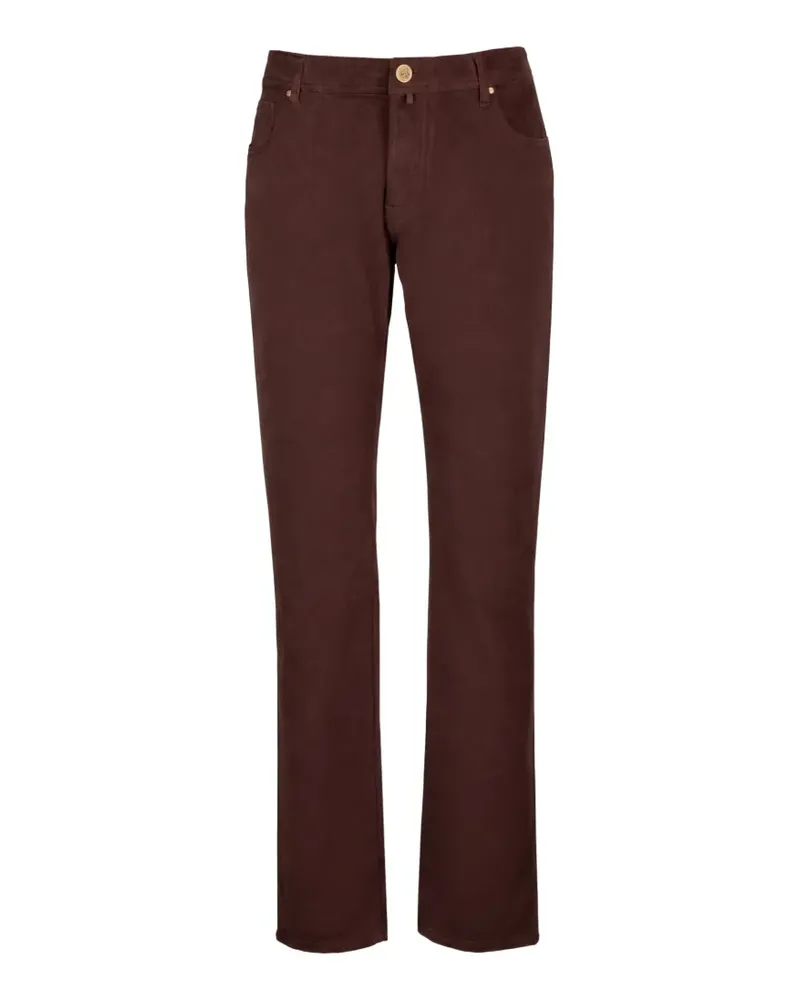 Jacob Cohën Straight-Leg-Hose aus Cord - Braun Braun