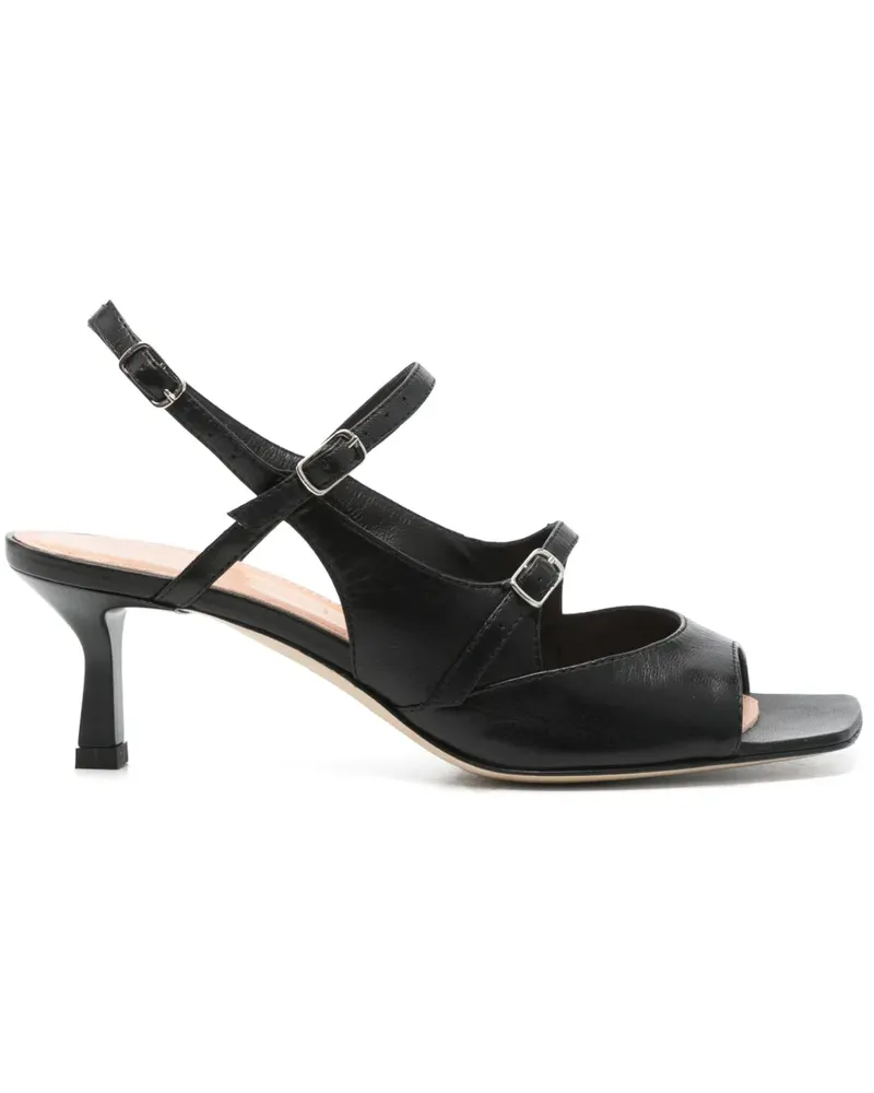 The Seller Sandalen mit Plateau - Schwarz Schwarz