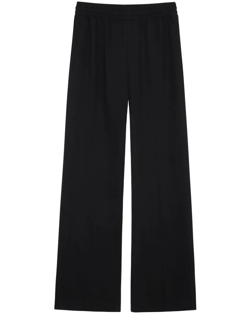 Anine Bing Hose mit hohem Bund - Schwarz Schwarz