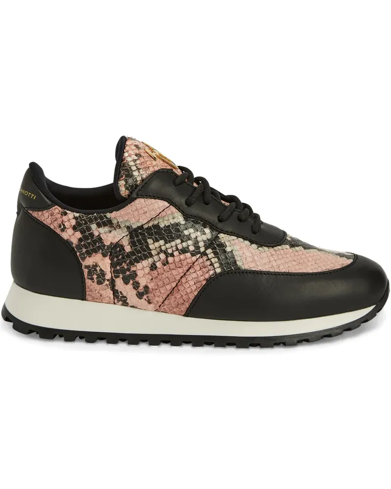 Giuseppe Zanotti Jimi Running Sneakers - Schwarz Schwarz