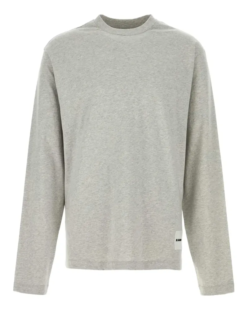 Jil Sander Klassisches Langarmshirt - Grau Grau