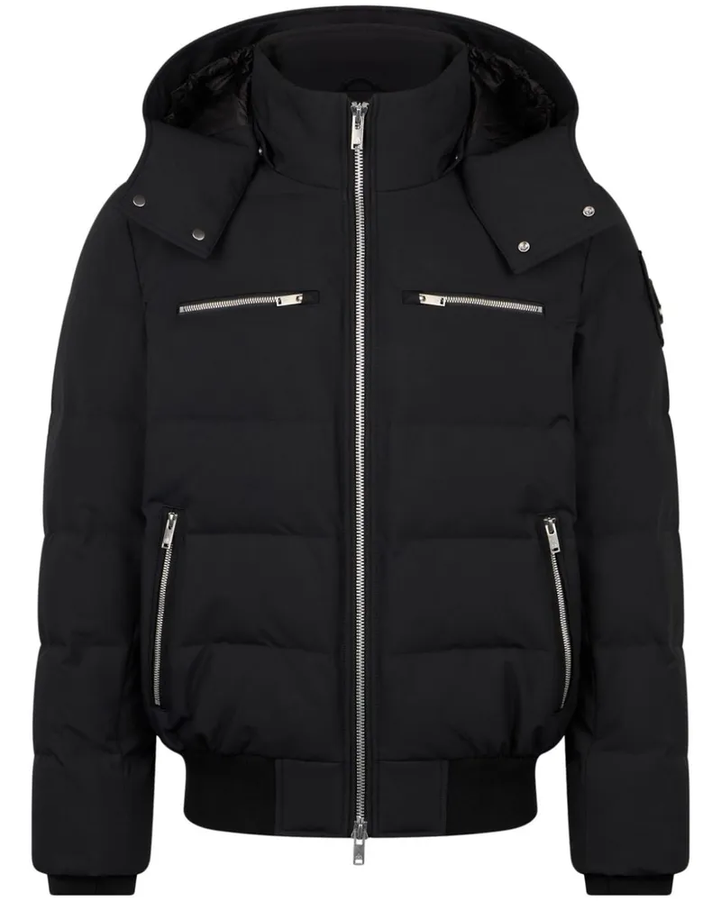Moose Knuckles Wattierte Cloud Jacke - Schwarz Schwarz