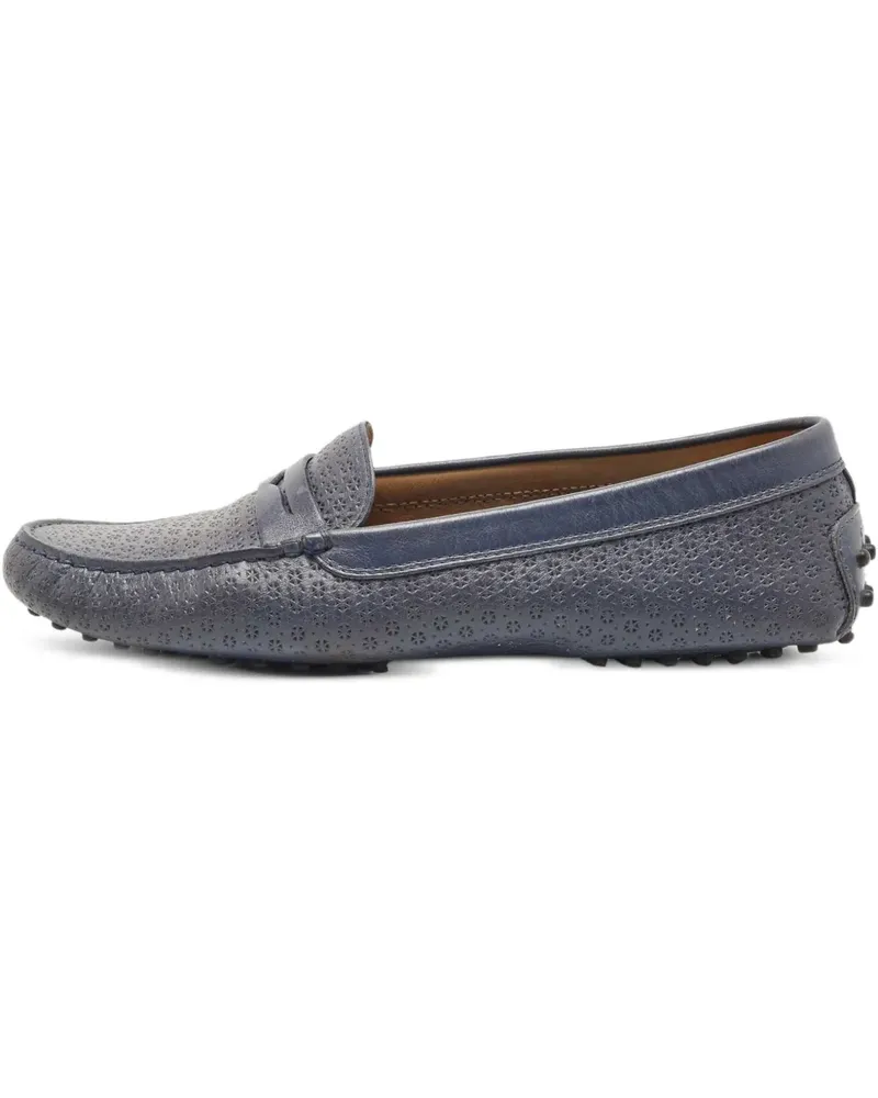 TOD'S Perforierte Loafer - Blau Blau