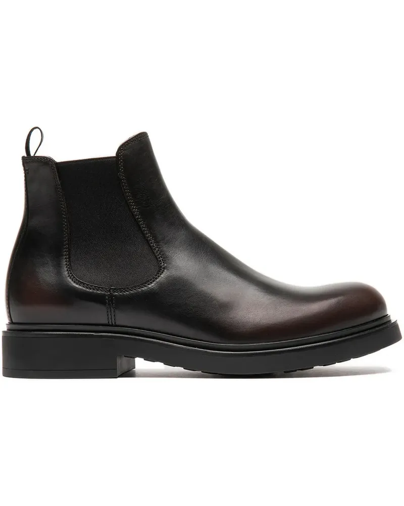 Officine Creative Italia Engineer leather Chelsea boots - MORO/SUPERNERO Moro