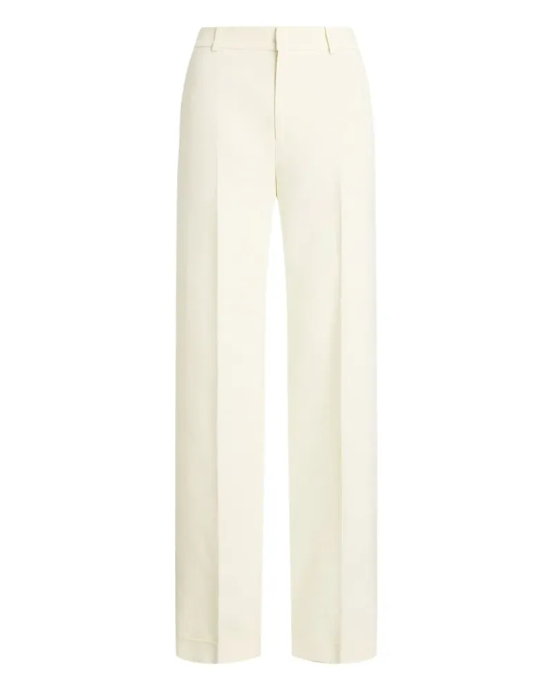 Ralph Lauren Hose mit hohem Bund - Weiß Weiß
