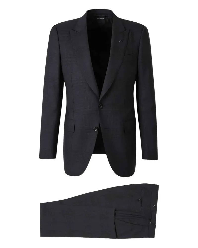 Tom Ford single-breasted suit - Blau Blau