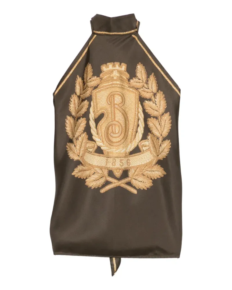 Burberry halterneck top - Grün Grün