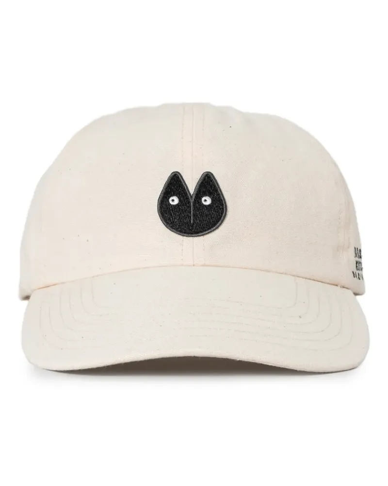 Kitsuné Fortune Fox Baseballkappe mit Logo - Nude Nude