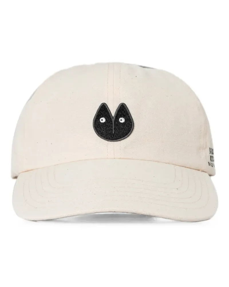 Kitsuné Fortune Fox Baseballkappe mit Logo - Nude Nude
